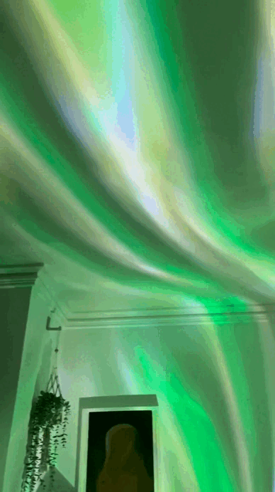 Lámpara Concha Proyección Aurora